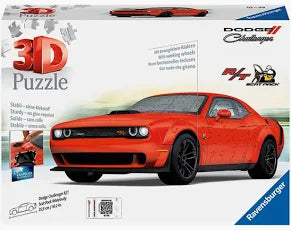 Ravensburger 108pc 3d Puz Dodge Challrt Scat Pack