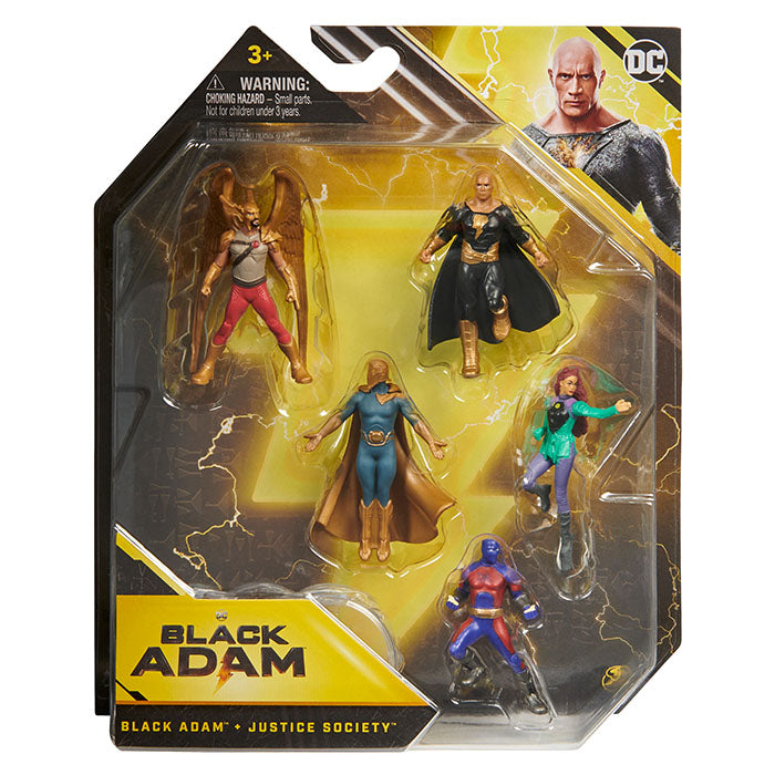 Black Adam 5cm - 5pk Figures