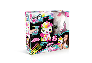 Style 4 Ever A/brush Plush Neon Unicorn