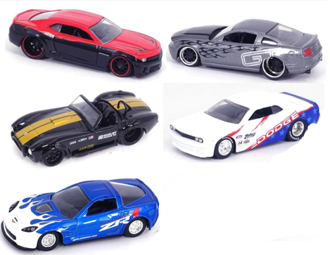 Big Time Muscle 1:64 Die Cast (Colour or Charater May Vary) - Blind Boxortment