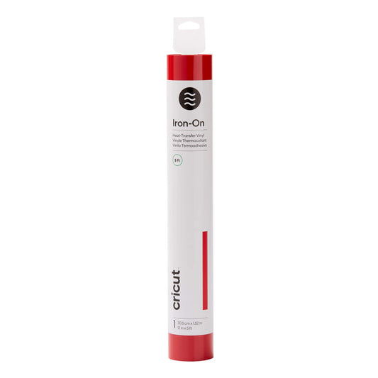 Cricut Everyday Iron-on Red 1.5m V&N Goodies Galore