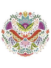 Cricut Iron On Designs Floral Mandala 8.5X12 V&N Goodies Galore
