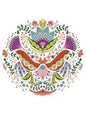 Cricut Iron On Designs Floral Mandala 8.5X12 V&N Goodies Galore