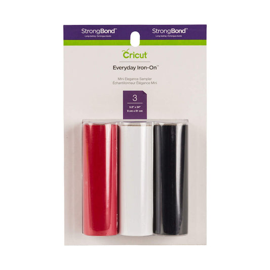Cricut Iron On Everyday Mini Sampler Elegance V&N Goodies Galore
