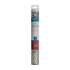 Cricut Premium Vinyl Holo Crystals 30x120cm (Silver) V&N Goodies Galore
