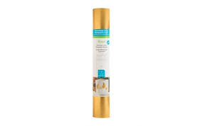 Cricut Premium Vinyl Permanent 30.5 cm x 122 cm (Textured Metallic Gold) V&N Goodies Galore