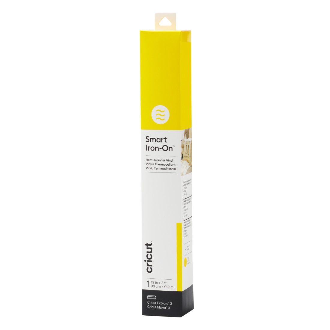 Cricut Smart Iron-on 33x91cm 1 sheet (Yellow) V&N Goodies Galore