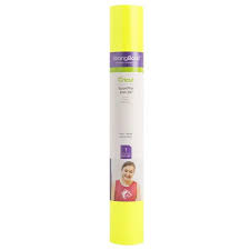 Cricut Sportflex Iron-On 29X60cm (Bright Yellow) V&N Goodies Galore