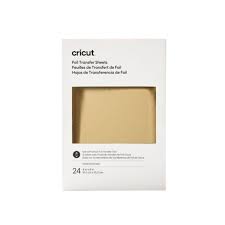 Cricut Transfer Foil Sheets 10x15cm 24 sheets (Gold) V&N Goodies Galore