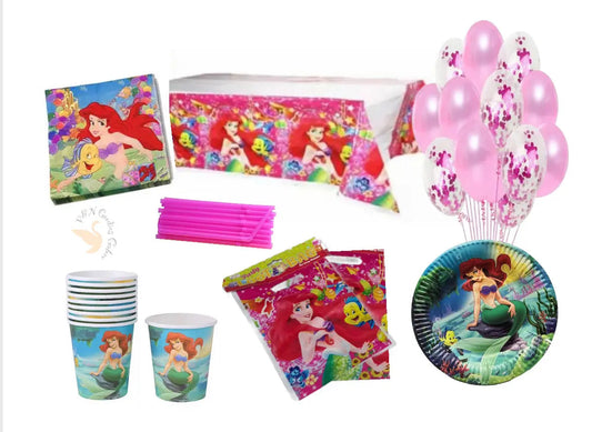 Party with Mermaid Party -inspired V&N Goodies Galore Party Pack V&N Goodies Galore