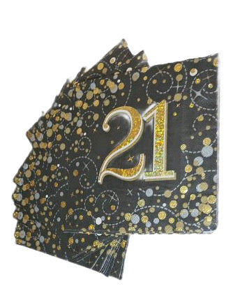 Serviettes Theme-21st V&N Goodies Galore