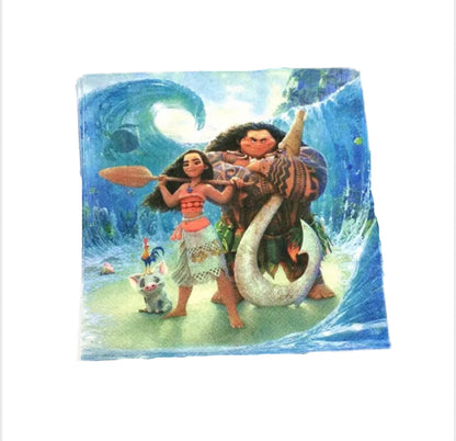 Serviettes Theme- Moana V&N Goodies Galore