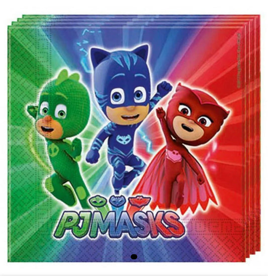 Serviettes Theme-PJ Mask V&N Goodies Galore