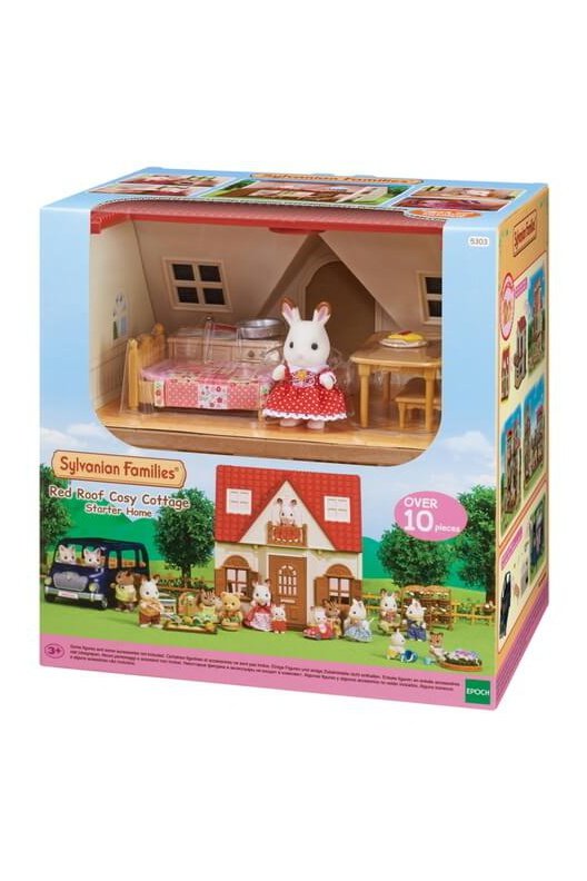sylvanian-families-red-roof-cosy-cottage-starter-home-5303 V&N Goodies Galore